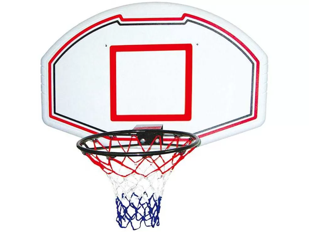 New Basketbalnet Voor Aan De Muur, Wit - B111 X H77 Cm - Bemidji Spel Voor Buiten