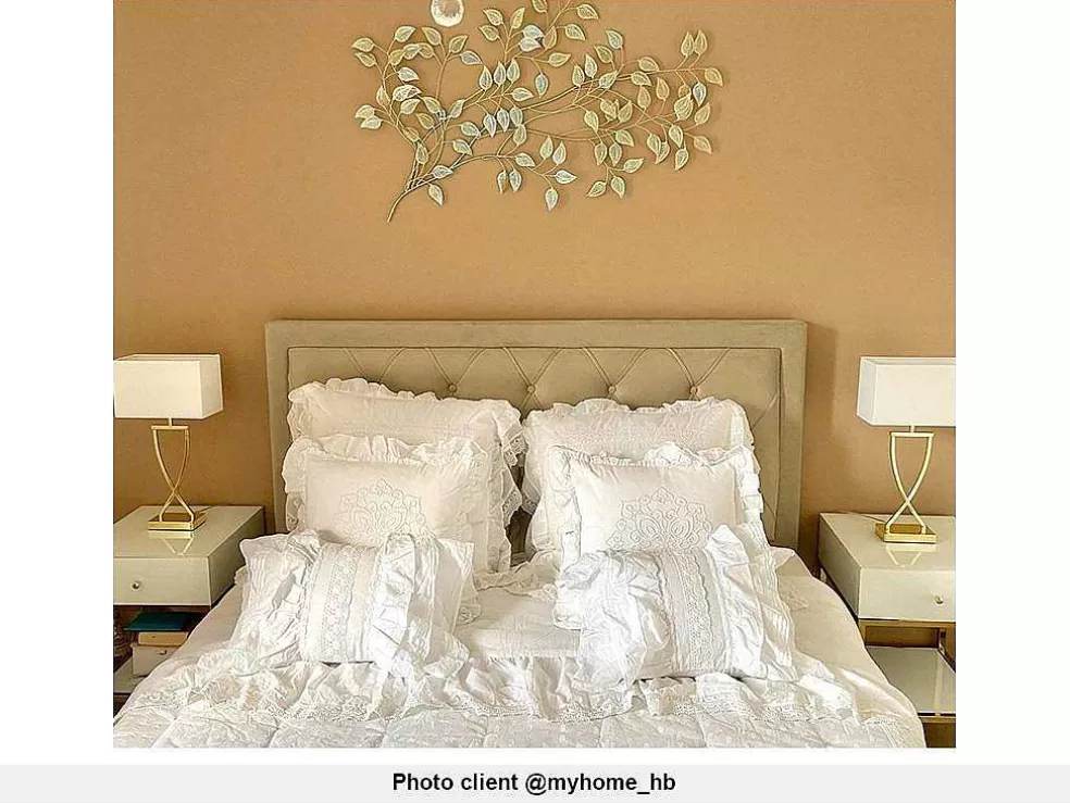 Clearance Bed Met Opbergruimte - Stof - Kleur: Champagne - 180 X 200 Cm - Leopold Fluwelen Bed