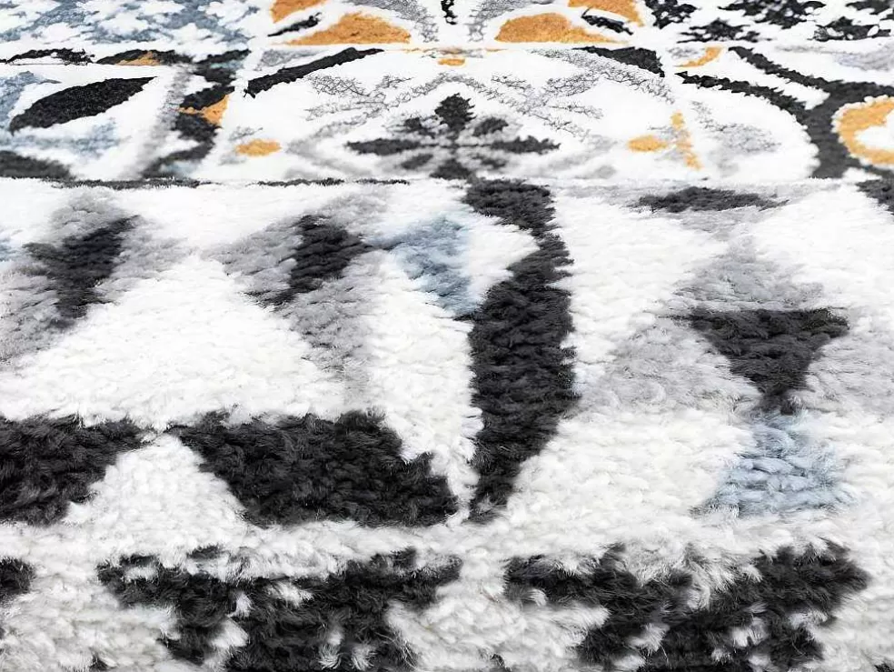 Online Gangtapijt Met Vloertegeleffect Ornico - 80 X 200 Cm - Meerkleurig Gangtapijt