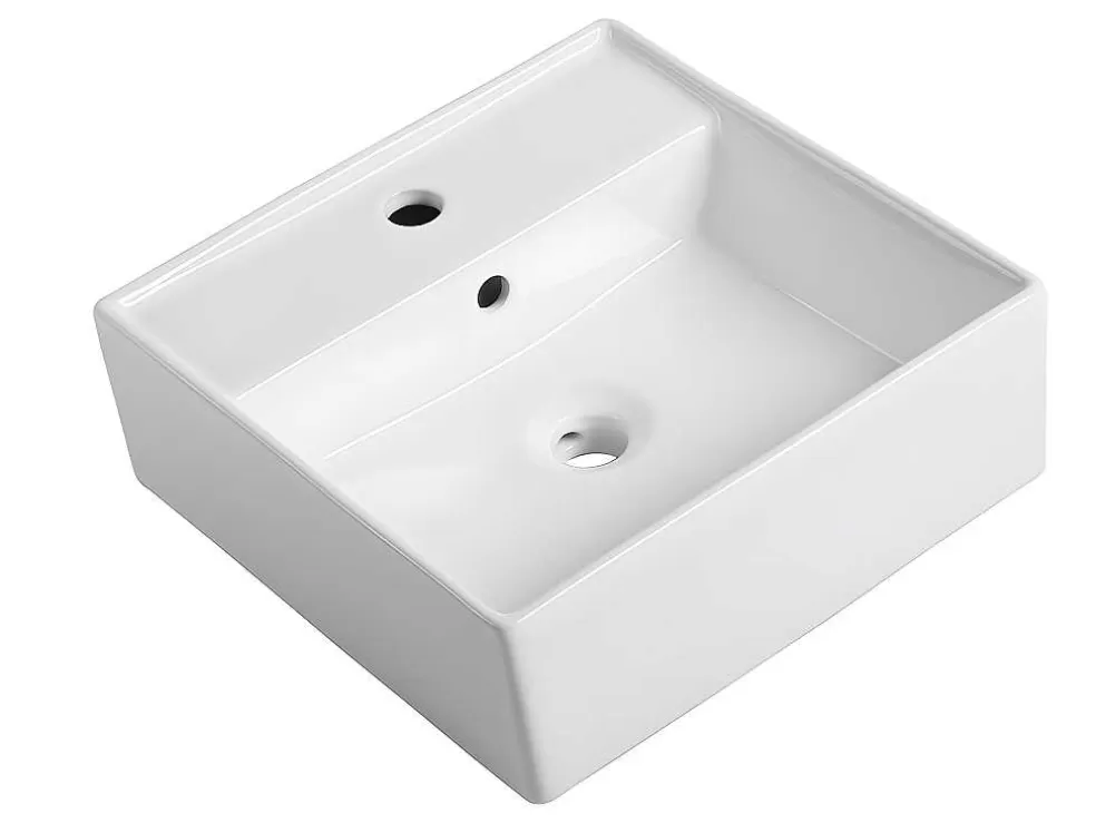New Hangend Bureau Van Donker Teakhout Met Zwarte Beugels En Dubbele Wastafel - 150 X 50 Cm - Sukawati Muurkast Badkamer