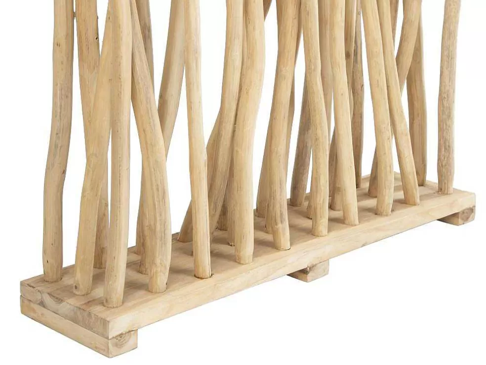 Flash Sale Kamerscherm Van Teakhout - B100 X D25 X H180 Cm - Naturel - Gayana Kamerscherm