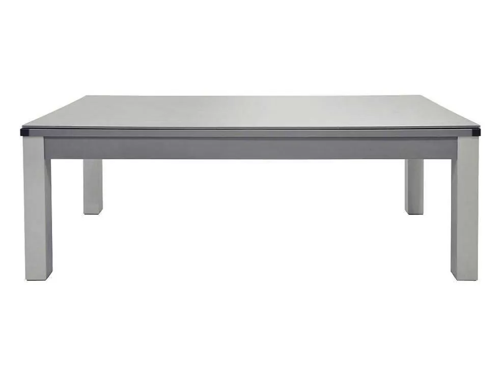 Outlet Modulaire Tafel - Biljart En Pingpong Balthazar - 213 X 112 X 81,5 Cm - Grijs Spel Voor Binnen