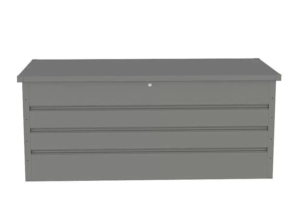 New Opbergruimte Voor Tuin Van Grijs Gegalvaniseerd Staal - 750L - Tomaso Tuinopslag