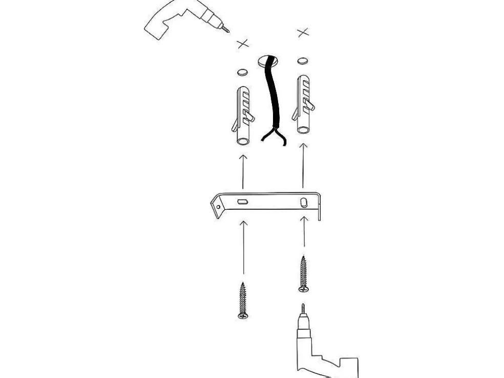 Hot Set Van 2 Metalen Wandlampen Met Verstelbare Kap Yildo - D. 17 X H. 28 Cm - Zwart En Koperkleurig Wandlamp