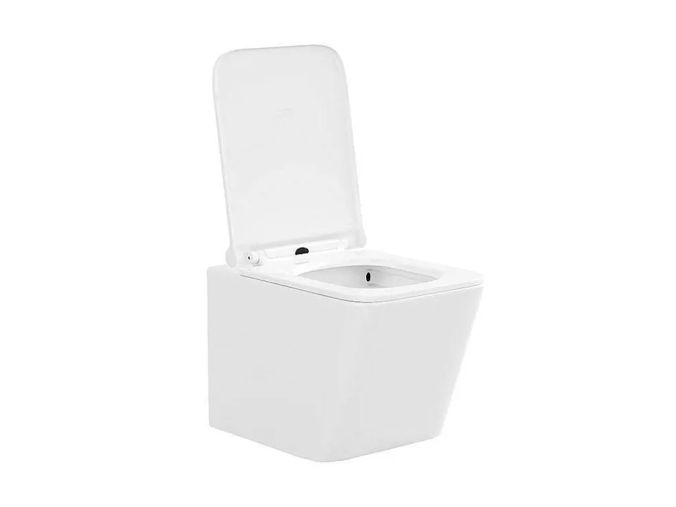 Outlet Set Voor Witte Hang-Wc Met Decoratief Voorwandsysteem - Clemona Hangend Toilet