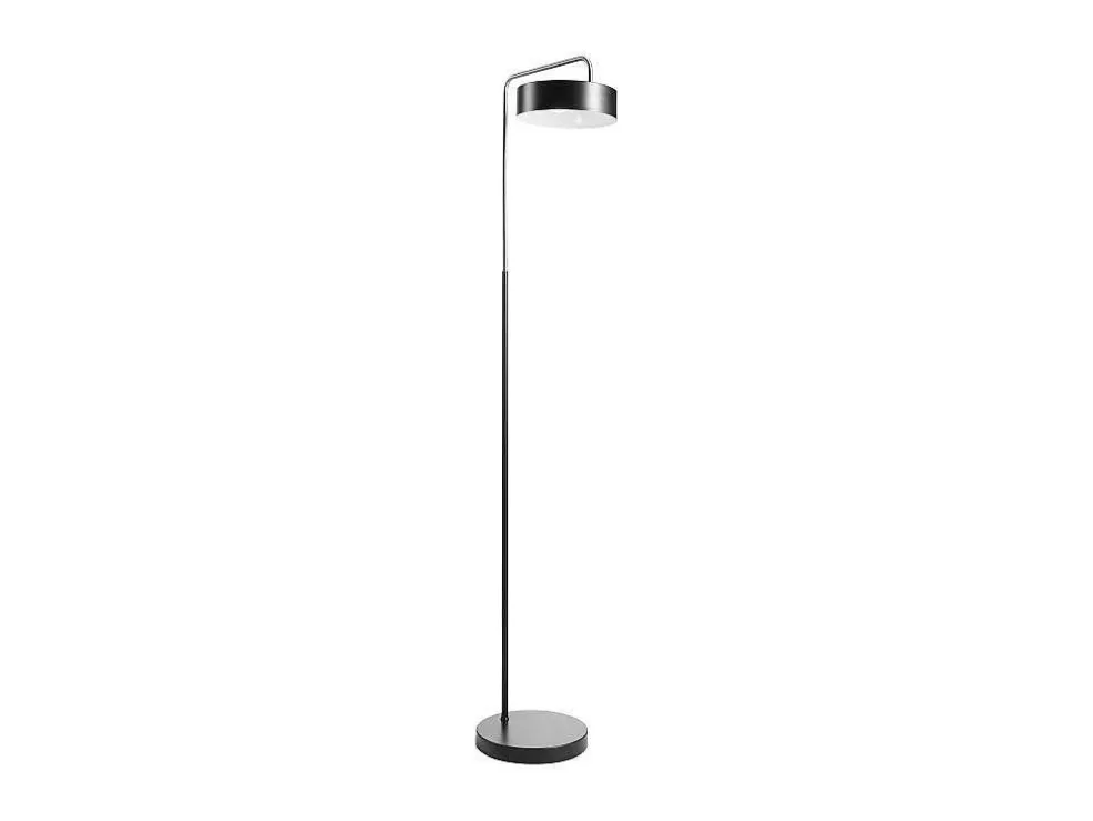 New Staande Lamp Met Vintage-Stijl Van Metaal - H154 Cm - Zwart En Goudkleurig - Otilie Staande Lamp