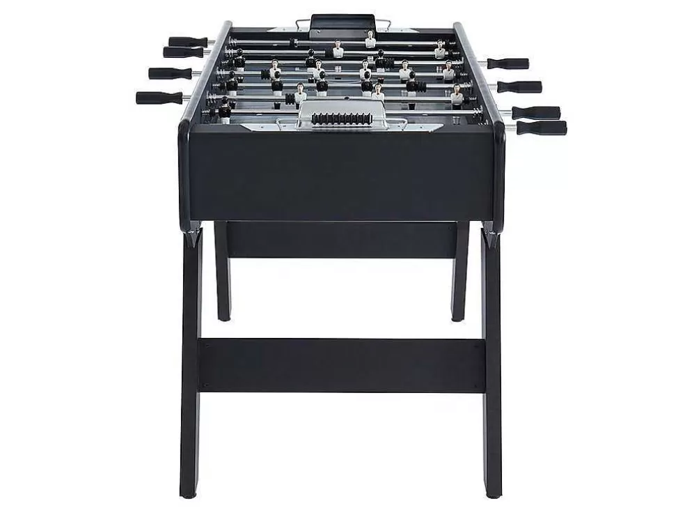 Clearance Tafelvoetbal Lionel Van Mdf - L153 X B77,6 X H96 Cm - Zwart Spel Voor Binnen