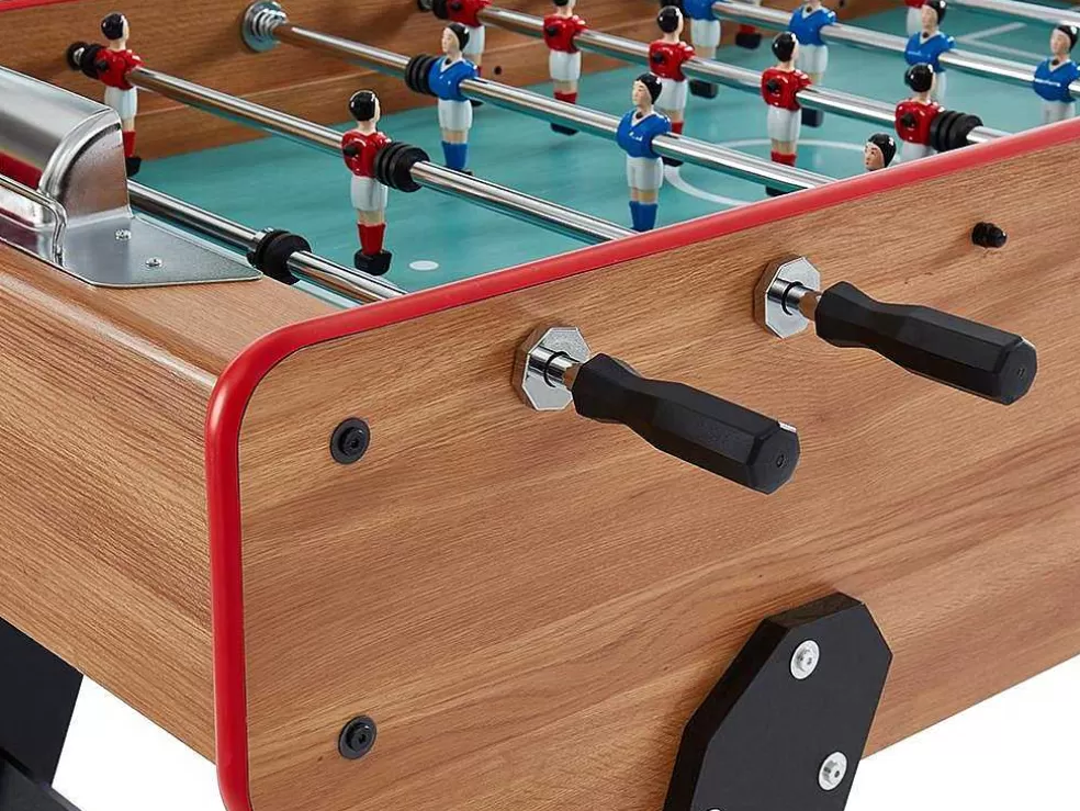 Cheap Tafelvoetbal Paulo Van Mdf - L153 X B77,6 X H96 Cm - Eiken Spel Voor Binnen