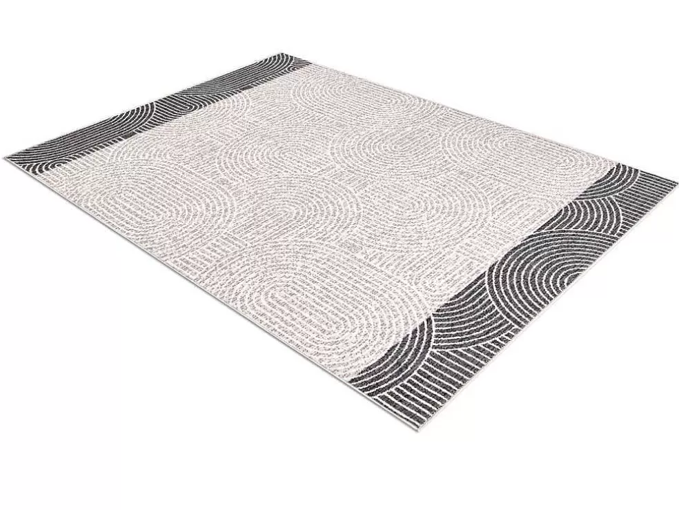 New Tapijt Wol Angel 7901 / 52022 Geometrisch Beige / Grijs 200X300 Cm Kindervloerkleed