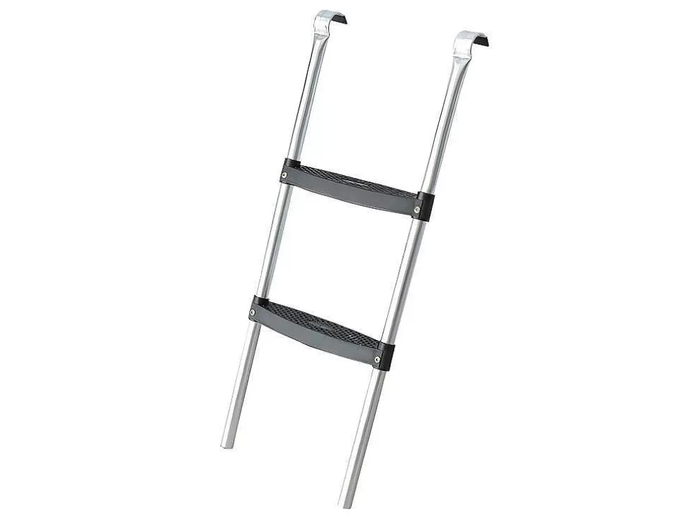 Outlet Trampoline Met Binnenbeschermingsnet, Ladder, Hoes En Verankeringsset - D.244 Cm - Wallaby Spel Voor Buiten