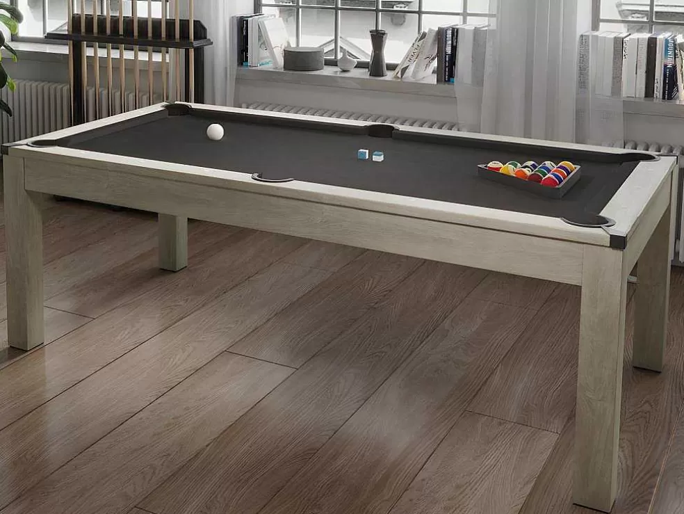 Outlet Transformeerbare Tafel Biljart & Pingpong - Licht Naturelkleurig - L182 X B102 X H80 Cm - Henk Spel Voor Binnen