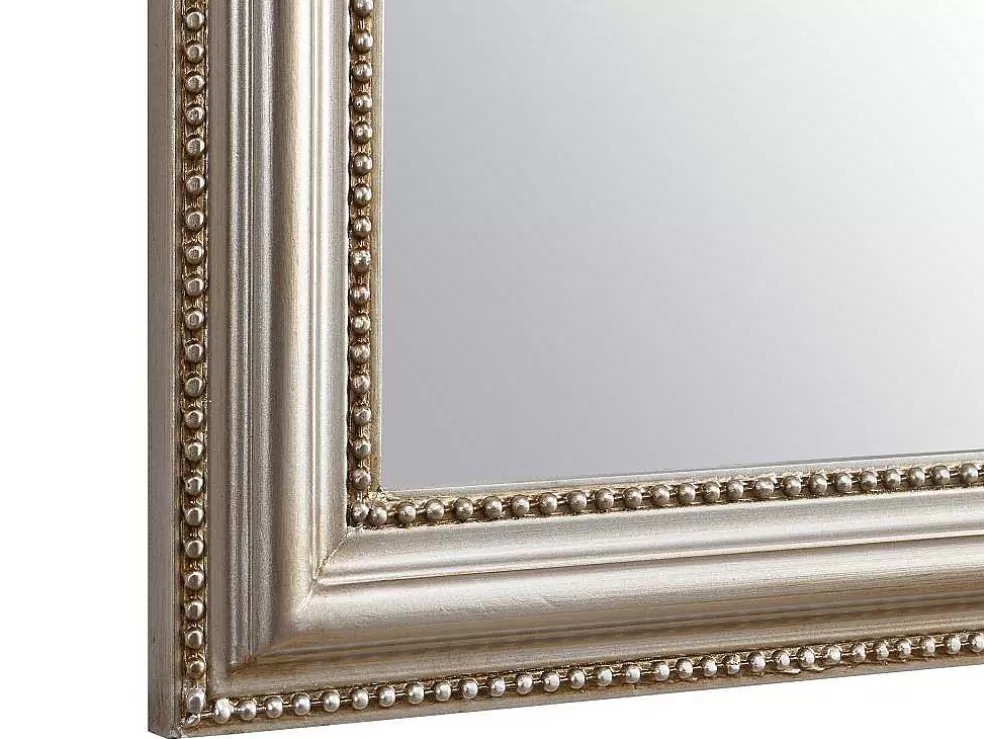 Flash Sale Vintage Stijl Spiegel In Paulowniahout - B. 80 X H. 110 Cm - Champagne - Heloise Spiegel